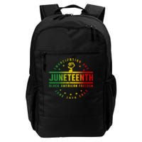 Juneteenth Emancipation Black American Freedom Black Pride Daily Commute Backpack