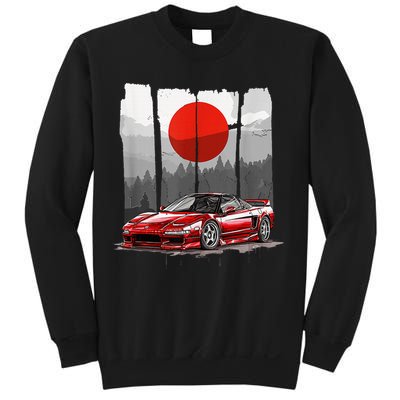 Jdm Euro Car Scene Nsx Tuning Drift Import Sweatshirt