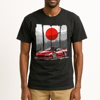 Jdm Euro Car Scene Nsx Tuning Drift Import Tall T-Shirt