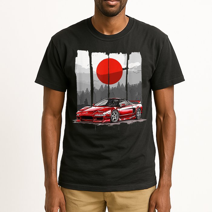 Jdm Euro Car Scene Nsx Tuning Drift Import Tall T-Shirt
