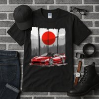 Jdm Euro Car Scene Nsx Tuning Drift Import Tall T-Shirt