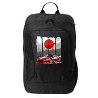 Jdm Euro Car Scene Nsx Tuning Drift Import City Backpack