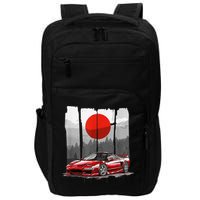 Jdm Euro Car Scene Nsx Tuning Drift Import Impact Tech Backpack
