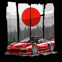 Jdm Euro Car Scene Nsx Tuning Drift Import Backpack