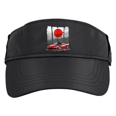 Jdm Euro Car Scene Nsx Tuning Drift Import Adult Drive Performance Visor