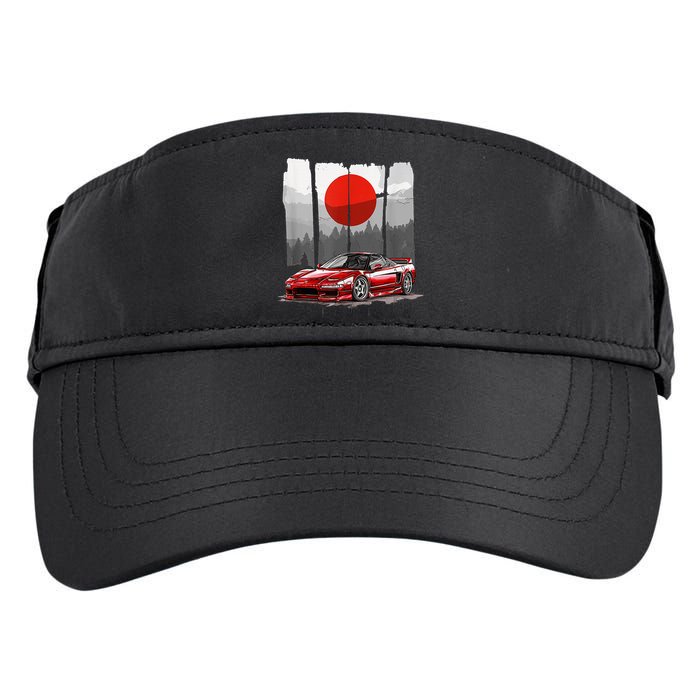 Jdm Euro Car Scene Nsx Tuning Drift Import Adult Drive Performance Visor