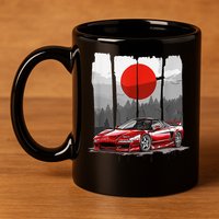 Jdm Euro Car Scene Nsx Tuning Drift Import 11oz C Handle Ceramic Mug