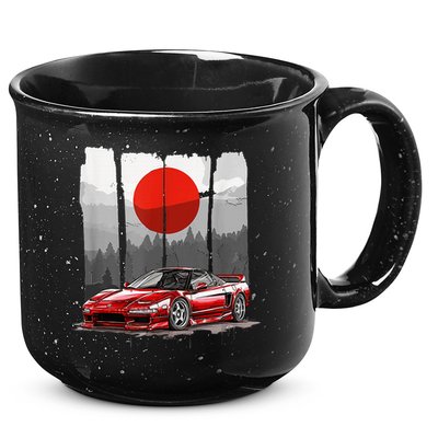 Jdm Euro Car Scene Nsx Tuning Drift Import 15oz Campfire Ceramic Mug