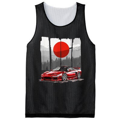 Jdm Euro Car Scene Nsx Tuning Drift Import Mesh Reversible Basketball Jersey Tank