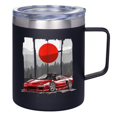 Jdm Euro Car Scene Nsx Tuning Drift Import 12oz Stainless Steel Coffee Mug