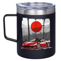 Jdm Euro Car Scene Nsx Tuning Drift Import 12oz Stainless Steel Coffee Mug