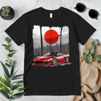 Jdm Euro Car Scene Nsx Tuning Drift Import Premium T-Shirt