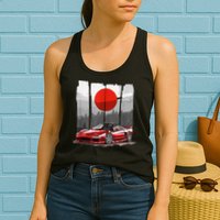 Jdm Euro Car Scene Nsx Tuning Drift Import Womens Tank Top