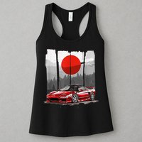 Jdm Euro Car Scene Nsx Tuning Drift Import Womens Tank Top