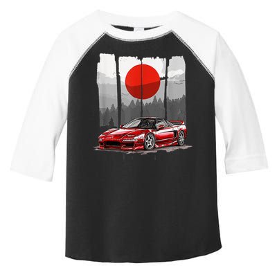 Jdm Euro Car Scene Nsx Tuning Drift Import Toddler Fine Jersey T-Shirt