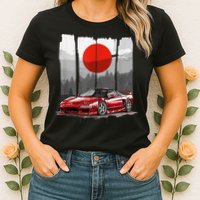 Jdm Euro Car Scene Nsx Tuning Drift Import Womens T-Shirt