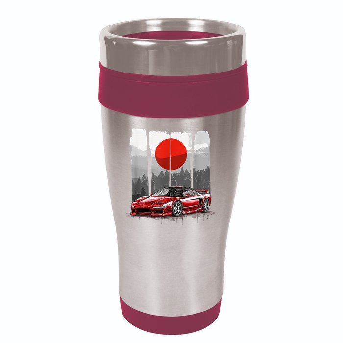 Jdm Euro Car Scene Nsx Tuning Drift Import 16oz Travel Tumbler