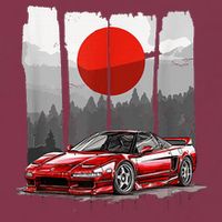 Jdm Euro Car Scene Nsx Tuning Drift Import 16oz Travel Tumbler