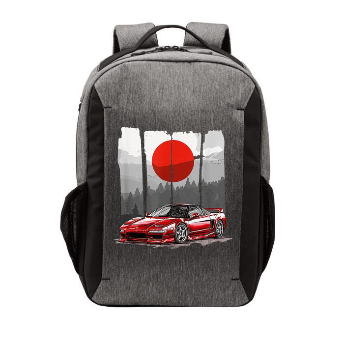Jdm Euro Car Scene Nsx Tuning Drift Import Vector Backpack