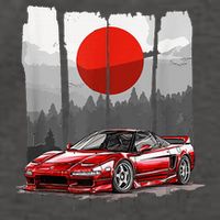 Jdm Euro Car Scene Nsx Tuning Drift Import Vector Backpack