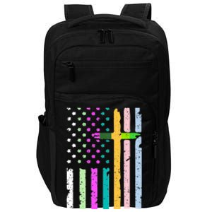 Jesus Easter Church Resurrection Sunday Mom Dad Great Gift Impact Tech Backpack