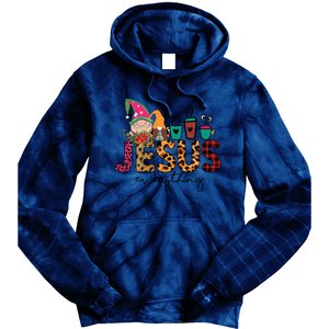 Jesus Everything Christmas Tie Dye Hoodie