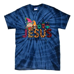 Jesus Everything Christmas Tie-Dye T-Shirt