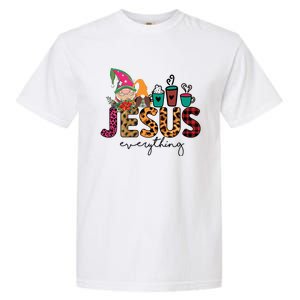 Jesus Everything Christmas Garment-Dyed Heavyweight T-Shirt