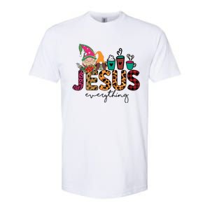 Jesus Everything Christmas Softstyle CVC T-Shirt