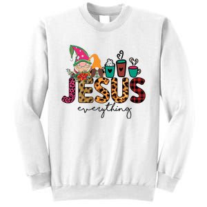 Jesus Everything Christmas Sweatshirt