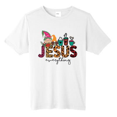 Jesus Everything Christmas Tall Fusion ChromaSoft Performance T-Shirt