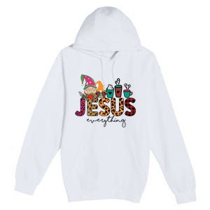 Jesus Everything Christmas Premium Pullover Hoodie