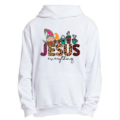 Jesus Everything Christmas Urban Pullover Hoodie