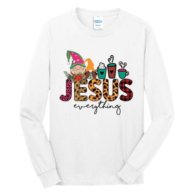 Jesus Everything Christmas Tall Long Sleeve T-Shirt