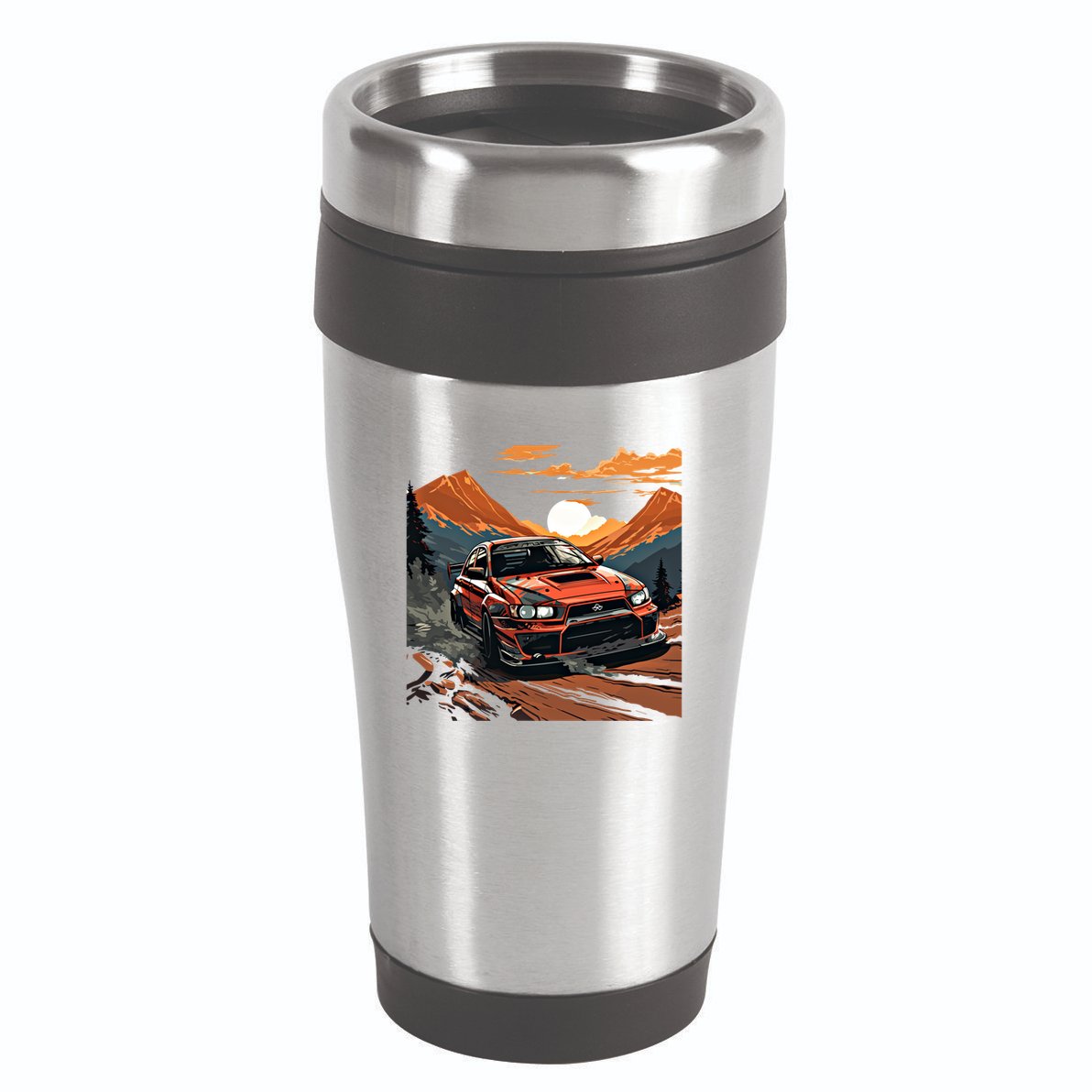 Jdm Evo Car Drift Mountain Racing Car Lover Graphic Gift 16oz Travel Tumbler
