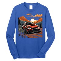 Jdm Evo Car Drift Mountain Racing Car Lover Graphic Gift Long Sleeve Shirt