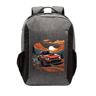 Jdm Evo Car Drift Mountain Racing Car Lover Graphic Gift Vector Backpack