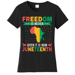 Juneteenth Emancipation Day Celebration Women's T-Shirt