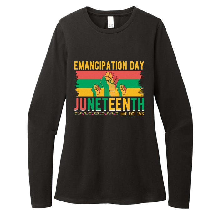 Juneteenth Emancipation Day Commemoration Womens CVC Long Sleeve Shirt