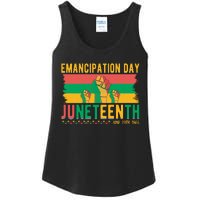 Juneteenth Emancipation Day Commemoration Ladies Essential Tank