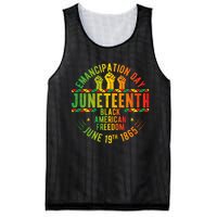 Juneteenth Emancipation Day Freedom Celebration Graphic Mesh Reversible Basketball Jersey Tank