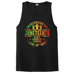 Juneteenth Emancipation Day Freedom Celebration Graphic PosiCharge Competitor Tank