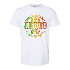 Juneteenth Emancipation Day Freedom Celebration Graphic Softstyle CVC T-Shirt