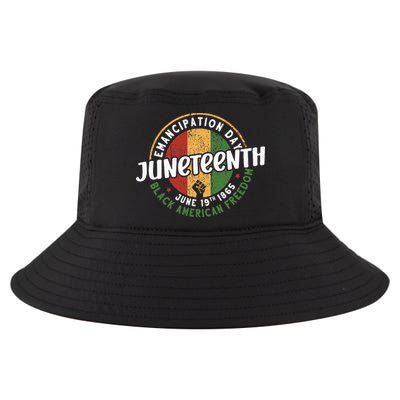 Juneteenth Emancipation Day Black American Freedom Cool Comfort Performance Bucket Hat