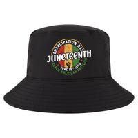 Juneteenth Emancipation Day Black American Freedom Cool Comfort Performance Bucket Hat