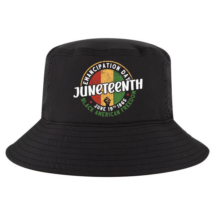 Juneteenth Emancipation Day Black American Freedom Cool Comfort Performance Bucket Hat