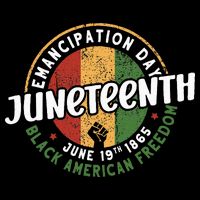 Juneteenth Emancipation Day Black American Freedom Cooling Performance Crew T-Shirt