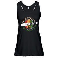 Juneteenth Emancipation Day Black American Freedom Ladies Essential Flowy Tank