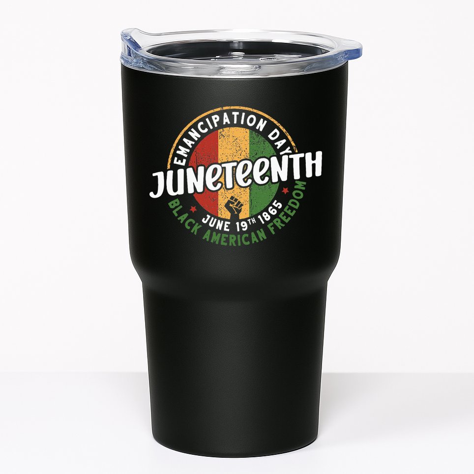 Juneteenth Emancipation Day Black American Freedom Tumbler