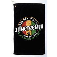 Juneteenth Emancipation Day Black American Freedom Golf Towel